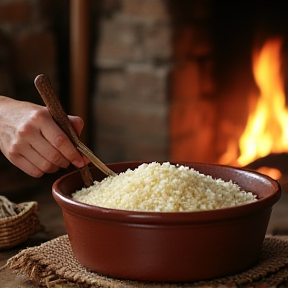 Arroz na panela