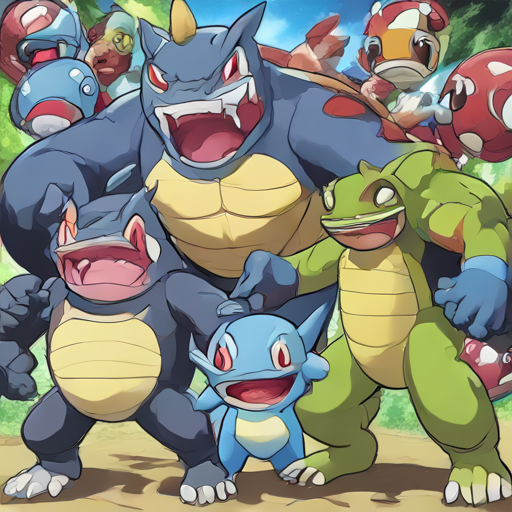 Croagunk Sonriente