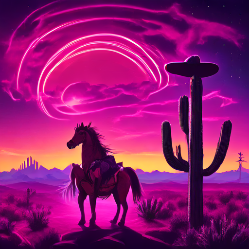 Cowboy Sunset