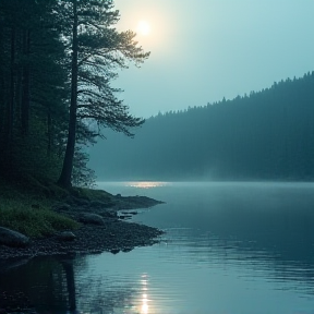 o susurro do lago