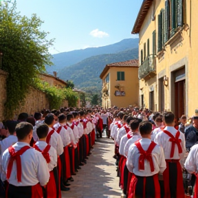 La Sagra della varola a Melfi 