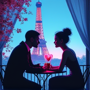 Amour à Travers l'Écran