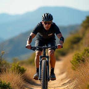 Max and His Mountain Bike