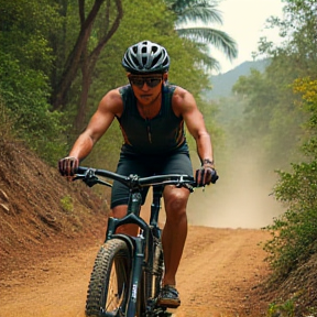 Max and His Mountain Bike