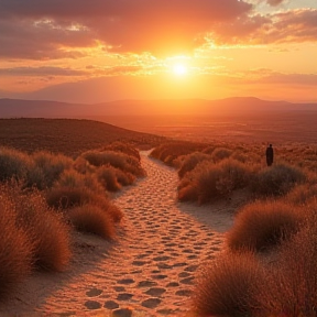 Footprints in the Sand