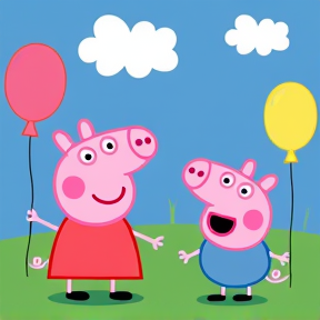 Peppa Wutz liebt den Schlamm