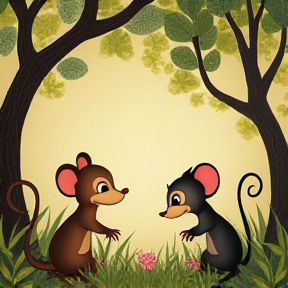 Mouse and Monkey Poem urdu