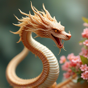 龙蛇齐舞庆新春 (Dragons and Snakes Dance for Spring)