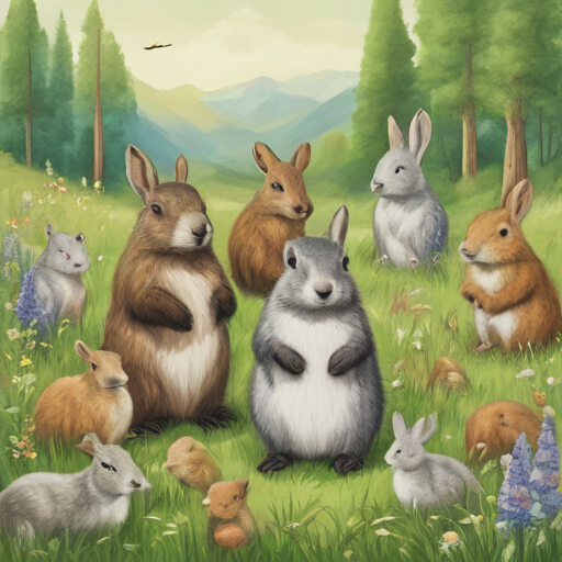 La marmotte et le lapin chorale