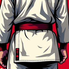 karate butt circle pants