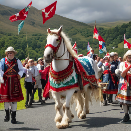 Y Fari Lwyd yn Dinas Mawddwy