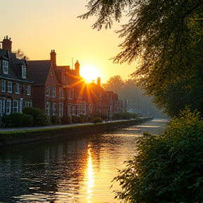 Sailing Down the Canal