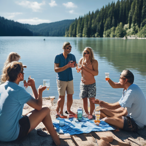 Sommer Am Bosstalsee