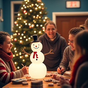 Weihnachten im Büro