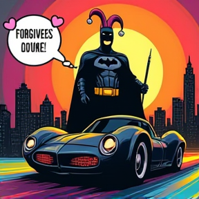 "Forgiveness" Batman Parody