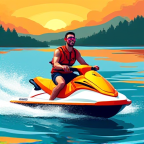 Jeffrey Perry's Jet Ski Adventure