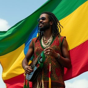 Rocky rasta man