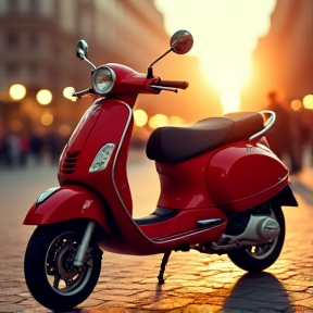 Vespa rossa