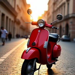 Vespa rossa