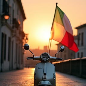 Vespa rossa