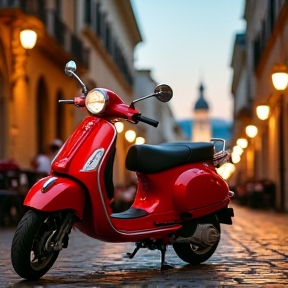 Vespa rossa