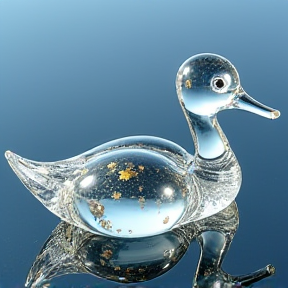 Glass ducks