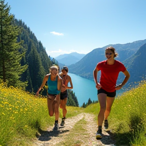 Courir sur les sentiers