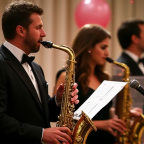 White House Saxophone Party 01