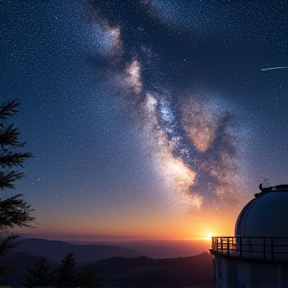 bintang di langit malam