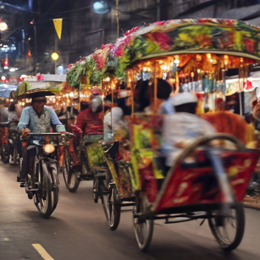 Becak Night Ride