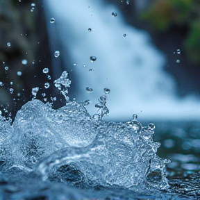 Il tempo scorre come l'acqua di un fiume 