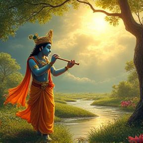 Krishna’s Magical Melody & Butter Surprise!