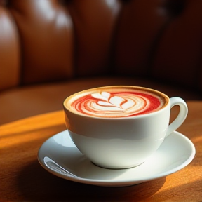 Sonido de una taza de café siendo servida