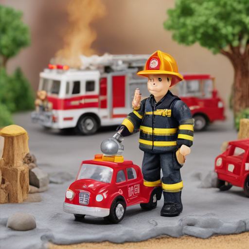 Mini der Feuerwehrmann