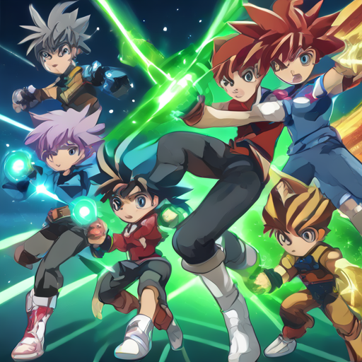 Anime Rangers Beyblade