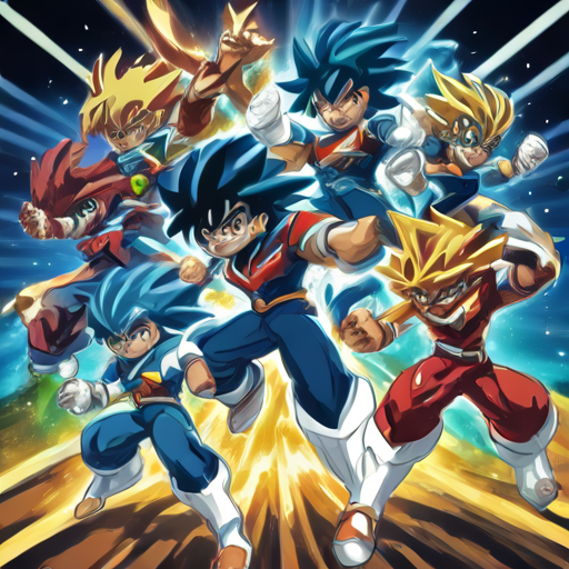 Anime Rangers Beyblade