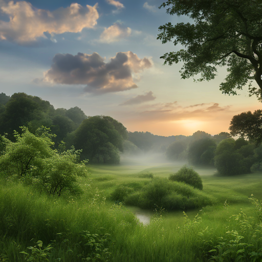 Clouds of Green