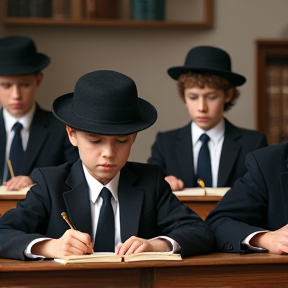 Boys In The Yeshiva