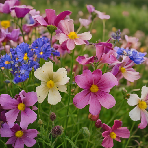 Starry Night Flowers