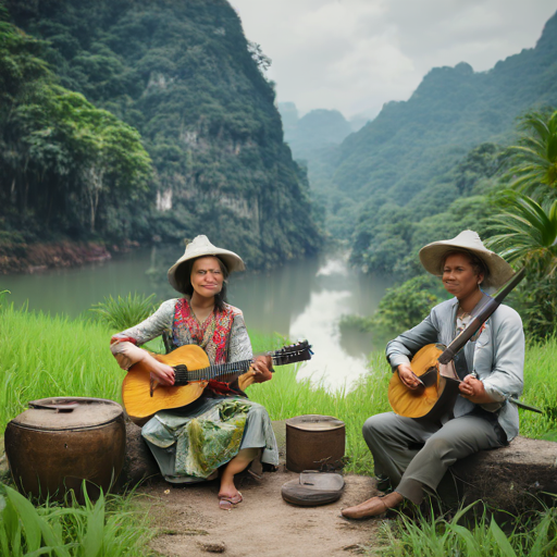 Sylvie et Jacques au Vietnam