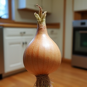 Minha cebola caiu no chão 