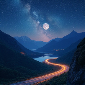 Starlit Roads