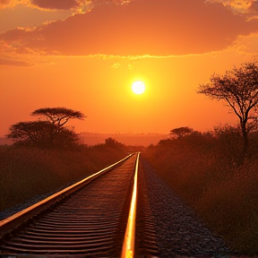 Trains in Africa