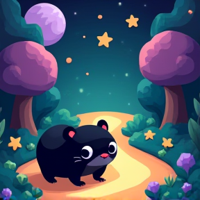 Boba the Black Hamster