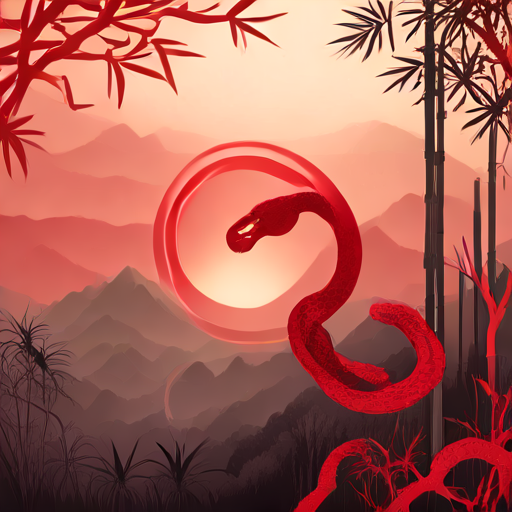 蛇年：坚韧与智慧(year of the snake)