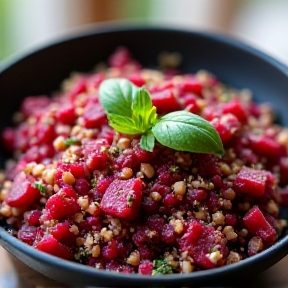 Rote Beete Bulgur salat