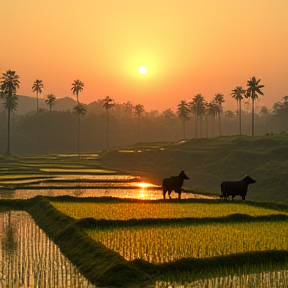 Di Tengah Sawah