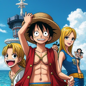 Sailing with the Straw Hats