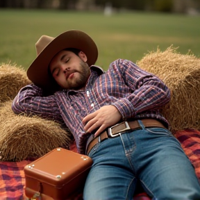 Stephen Sleepin' at Work