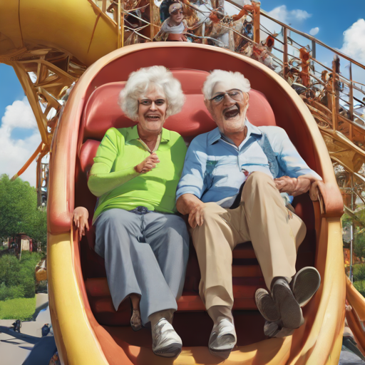 daddy booney eating my grandmas foot fungus on a rollercoaster